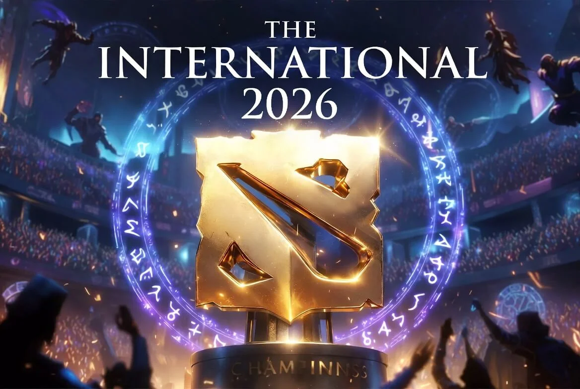 Сцена чемпионата Dota 2 The International 2026 в Шанхае