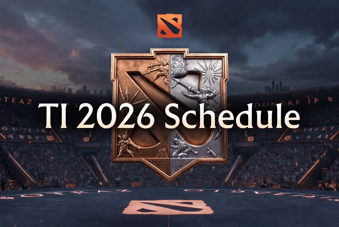 Календарь стадий чемпионата Dota 2 The International 2026